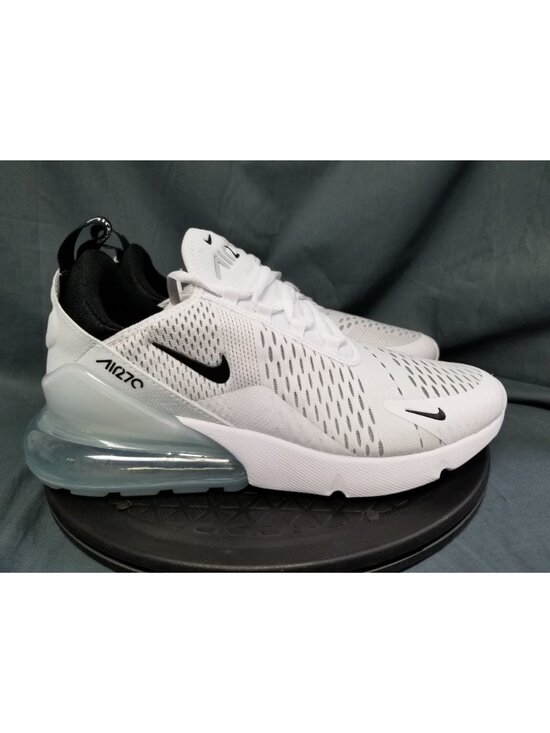 Nike Air Max 270 White Black Mens AH8050 100 Size 12 NEW NO BOX! main image 7